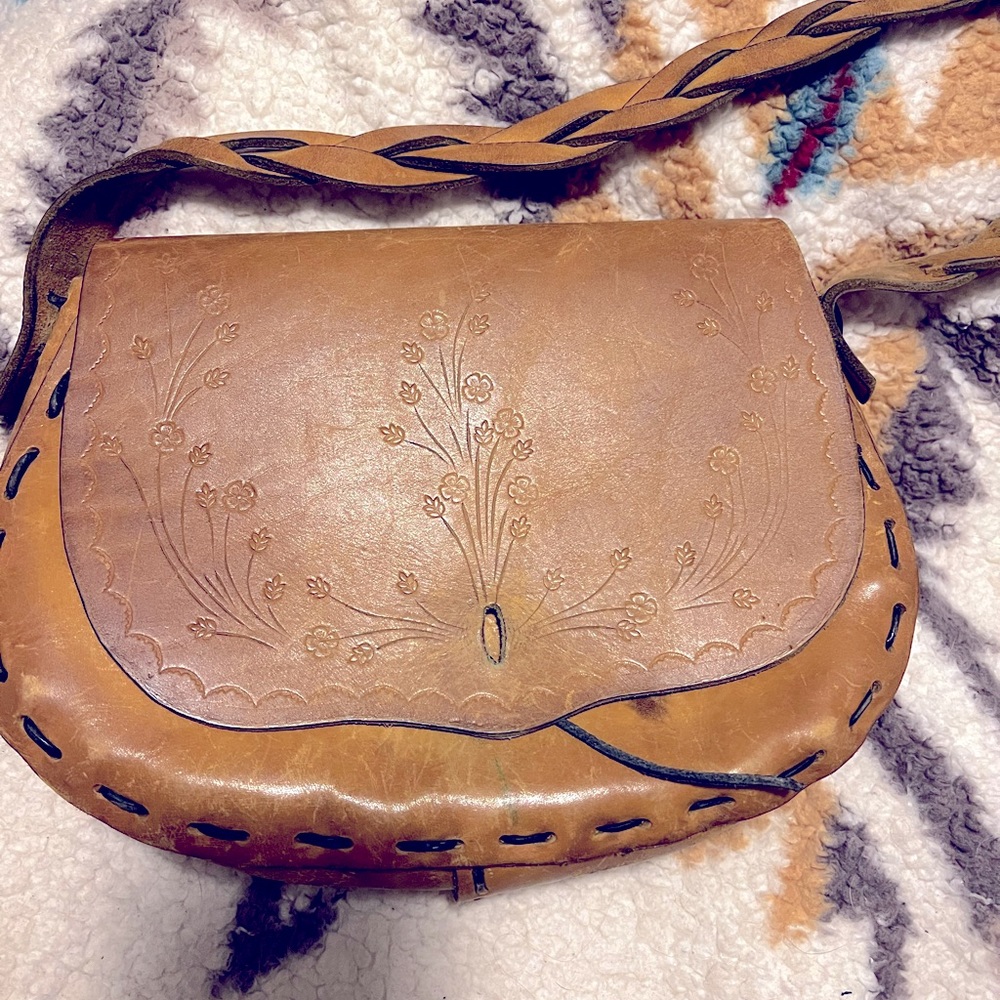 1970's Vintage Hand Made Purse